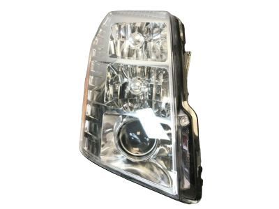 Cadillac 19352128 HEADLAMP KIT,(INCLUDES 10-20)(MATING CONNECT USE 88986254)(H/LAMP W/PROJECTOR LENS RETAINING BEZEL CHROME)(FOR 2ND DESIGN SEE 19351931)