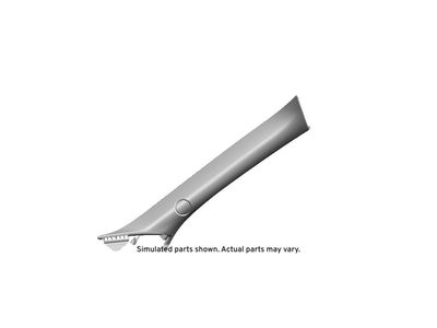 GM 25957469 Molding, Windshield Garnish Molding, Upper Driver Side 25957469 GM Molding, Windshield Garnish Molding, Upper Driver Side Product Photo 1 of 1