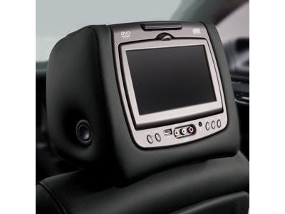 Chevy 84285344 DISPLAY,FRONT SEAT HEAD RESTRAINT(INCLUDES 2-17)(EBONY)(INSTALL 2.00)(7.1 KGS)(LABELED 84285344)