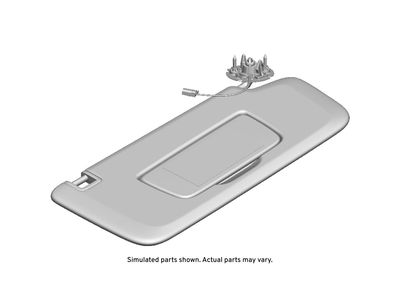 GM 84423799 Sunshade, Windshield Sunshade, Black 84423799 GM Sunshade, Windshield Sunshade, Black Product Photo 1 of 1