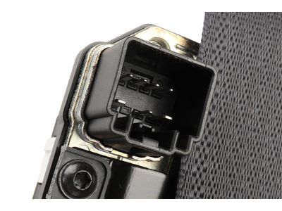 84003964 GM Retractor, Seat Belt, Black, Front Product Photo 3 of 4