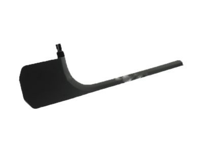 GM 23473046 Sill Plate, Black, Front Passenger Side