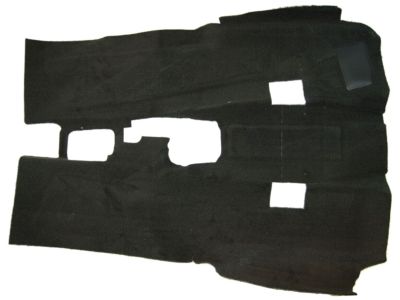 Saturn 25819316 CARPET,FLOOR PANEL TUNNEL(EBONY)(DEALER WILL NEED TO ORDER 2 RIVETS 10212112)(REFER TO SERVICE PROCEDURE FOR INSTALLATION INSTRUCTION)