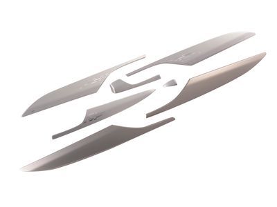 Cadillac 22979124 TRIM PKG,INSTRUMENT PANEL & STEERING WHEEL ACCESSORY (DEALER INSTALLED)(INCLUDES 2-9)(ALUMINUM)(INSTALL 0.50)(1.04 KGS)