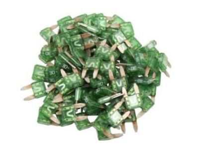 Cadillac 12092075 FUSE,MINI(30 AMP)(GREEN)(QTY 5(WINDSHIELD WIPER)(PART OF 14)