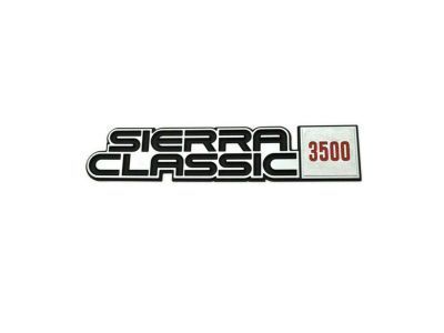 Chevy 14051863 Nameplate