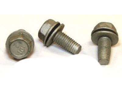 GMC 11516885 SCREW,HEX FLANGED HEAD W/FLAT WASHER,TAP,M8X1.25X20,7THD,17 O.D.,TRIM POINT,6202M,PHOSPHATE ZINC ORGANIC(INCLUDES 20)