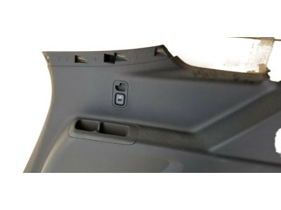 GM 84677063 Lower Quarter Trim, Black, Rear Passenger Side