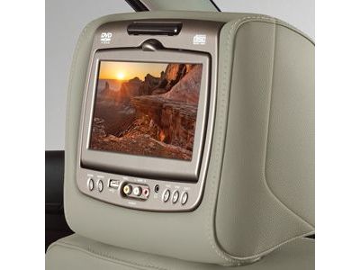 Cadillac 84263932 DISPLAY,FRONT SEAT HEAD RESTRAINT(INCLUDES 2-13)(SHALE)(INSTALL 1.50)(7.1 KGS)(W/ SHALE STITCHING)