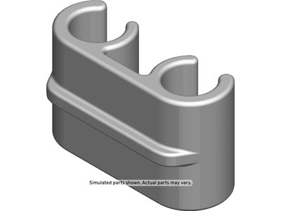 GM 84505152 Clip, Hydraulic Brake Pipe, Rear 84505152 GM Clip, Hydraulic Brake Pipe, Rear Product Photo 1 of 1