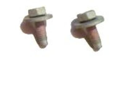 Cadillac 11518297 BOLT-HEXAGON,M6X1X18,10 THREAD,17 OUTSIDE DIAMETER,9.8,7114M,MACHINE,DOG POINT,6175M ADH ON THREAD(FRONT SIDE DOOR WINDOW WEATHERSTRIP)