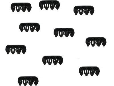 Buick 13287828 CLIP,FRONT BRAKE PIPE(HOLDS (3)5MM PIPES 39MM LONG 9.5 WDTH)