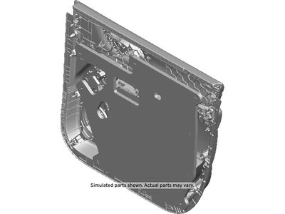 GM 85651144 Trim, Door Trim/Access, Jet Black, Rear 85651144 GM Trim, Door Trim/Access, Jet Black, Rear Product Photo 1 of 1