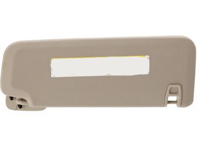 GM 22850306 Sunvisor, Gray, Driver Side