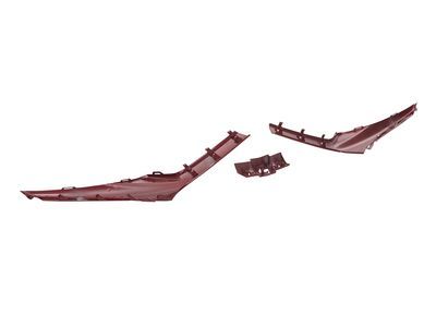 Chevy 84090565 GRILLE PKG,FRONT(INCLUDES 2-4)(RED)(INSTALL 1.50)(0.59 KG)(HEADER BARS)