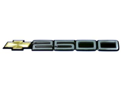 Chevy K2500 Suburban Emblem - 15551234