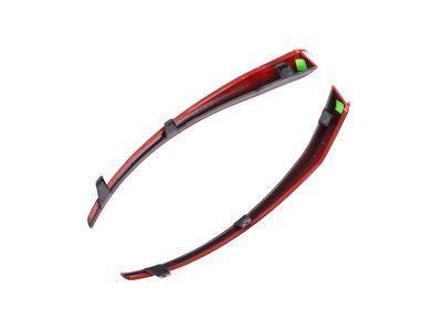 Chevy 23436528 GUARD PKG,REAR MUD FLAP(INCLUDES 2-4)(RED)(INSTALL 0.50)(0.1863 KG)