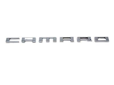GM 22752666 Nameplate, Front