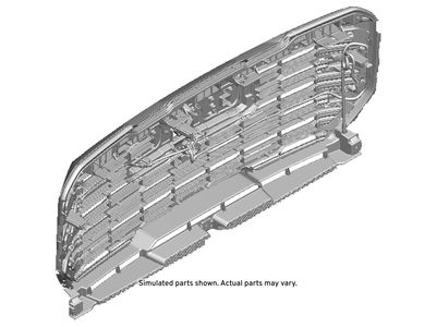 GM 85629900 Grille, Radiator Grille, Black, Front 85629900 GM Grille, Radiator Grille, Black, Front Product Photo 1 of 1