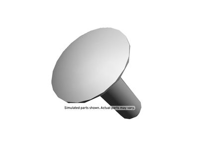 GM 22967817 Pin, Seat Headrest, Black, Rear 22967817 GM Pin, Seat Headrest, Black, Rear Product Photo 1 of 1