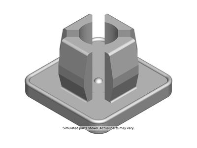 GM 11569914 Nut, License Plate, Black 11569914 GM Nut, License Plate, Black Product Photo 1 of 1