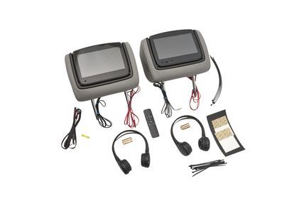 Chevy 84337924 DISPLAY,FRONT SEAT HEAD RESTRAINT(INCLUDES 2-11)(GRAY)(INSTALL 1.50)(2.3 KGS)(W/O DVD)(LABELED 84337924)