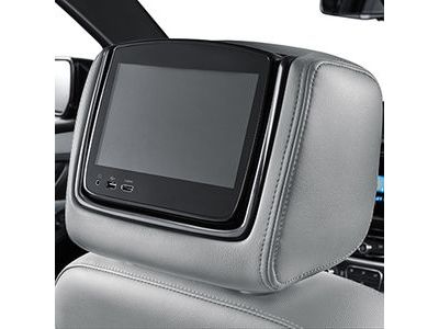 Chevy 84337924 DISPLAY,FRONT SEAT HEAD RESTRAINT(INCLUDES 2-11)(GRAY)(INSTALL 1.50)(2.3 KGS)(W/O DVD)(LABELED 84337924)