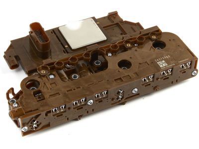 GMC 24275868 VALVE,CONTROL SOLENOID (W/ BODY & TCM)(IS NOT A CNTRL VALVE BODY ASM W/VALVE BODY,VLVS,SPRINGS. IS A TRNS CNTRL MODULE/TCM W/SOLENOIDS,FILTER PLATE. DOES NOT INCLUDE PASS-THROUGH CNNCTR SEAL.)(INCLUDES 16)(PROGRAMMING REQ BEFORE USE)(INCLUDES TRANS FLUID TEMPERATURE SENSOR))(FOR ALL SRVCABLE CNTRLS COMPONENTS,MUST ORDER EITHER A CNTRL VALVE BODY KIT,OR A SEAL/OVERHAUL KIT,DOES NOT INCLUDE PASS-THROUGH CONNECT SEAL(ILL CALL OUT 10))