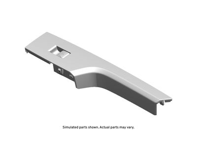 84023737 GM Plate, Door Window, Jet Black, Rear Product Photo 1 of 1