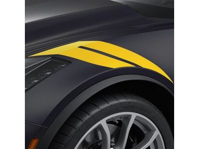 Chevy 23507126 DECAL PKG,BODY(INCLUDES 2,3)(YELLOW)(INSTALL 0.50)(0.1 KG)(FENDER HASH)