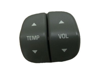 Buick 25763939 SWITCH,RADIO CONTROL(PART OF 1)(GRAY)(TEMPERATURE/VOLUME)(9.273)