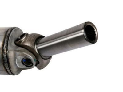 Chevy 10382035 SHAFT,PROPELLER(W/BROADCAST CODE PL2. FOR 1ST DESIGN SEE 15751438)(INCLUDES 2-7)(5" DIAMETER)(W/ EXTERNAL SNAP RING TAB ON GROOVE ON DIFFERENTIAL PINION GEAR YOKE)