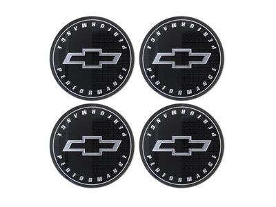 Chevy 19351755 CAP PKG,WHEEL TRIM(INCLUDES 1)(INSTALL 0.30)(SINGLE 0.0248 KG)(THREE COLOR LOGO)(4 PC QTY OF 23249092)
