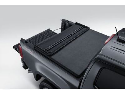 Chevy 19416976 COVER PKG,PICK UP BOX FOLDING TOP(INSTALL 0.50)(INCLUDES 2-10)(BLACK)(INSTALL 0.50)(34.0 KG)(SOFT TRIFOLD TONNEAU FOR SHORT BED)