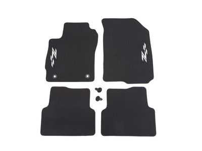 Chevy 95331964 MAT PKG,FRONT & REAR CARPET(INCLUDES 2,3)(BLACK)(INSTALL 0.10)(3.0441 KGS)(W/ Z-SPECIAL LOGO)(15.286)