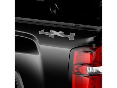 GMC 23218801 DECAL PKG,SIDE(GRAY)(4X4)(17.507)