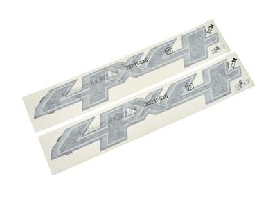 GMC 23218801 DECAL PKG,SIDE(GRAY)(4X4)(17.507)