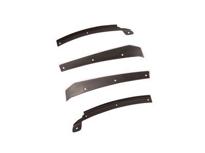 Chevy 23436521 GUARD PKG,FRONT FENDER MUD(INCLUDES 2-8)(SUMMIT WHITE)(INSTALL 0.50)(0.201 KG)