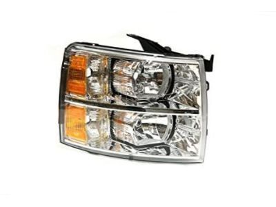 2012 Chevy Silverado 1500 Headlight - 19329414