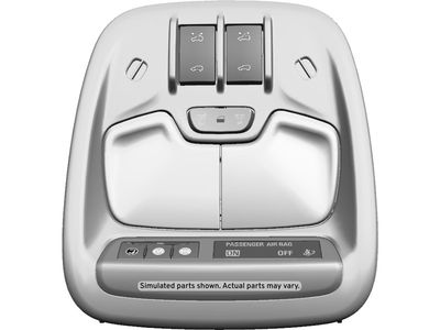 GM 86540134 Console, Overhead Console, Jet Black 86540134 GM Console, Overhead Console, Jet Black Product Photo 1 of 1