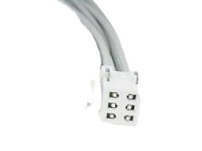 Cadillac 13583923 CONNECTOR,CONSOLE WIRING HARNESS(GRAY)(6-WAY FEMALE)(W/LEADS)(4.663)