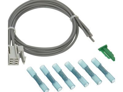 Cadillac 13583923 CONNECTOR,CONSOLE WIRING HARNESS(GRAY)(6-WAY FEMALE)(W/LEADS)(4.663)