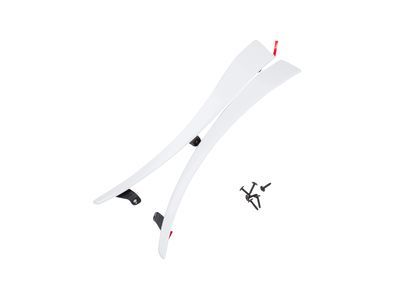 Chevy 23436531 GUARD PKG,REAR MUD FLAP(INCLUDES 2-4)(SUMMIT WHITE)(INSTALL 0.50)(0.1863 KG)