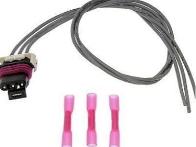 Oldsmobile 13585316 CONNECTOR,FUEL TANK WIRING HARNESS(BLACK)(3-WAY FEMALE)(W/LEADS)(2.535)