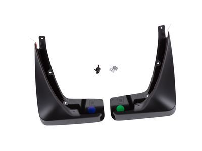Chevy 23110566 GUARD PKG,REAR MUD FLAP(INCLUDES 2-5)(BLACK)(MOLDED)(INSTALL 0.50)(0.625 KGS)