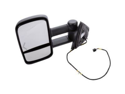2009 GMC Sierra 2500 HD Side View Mirrors - 20862098