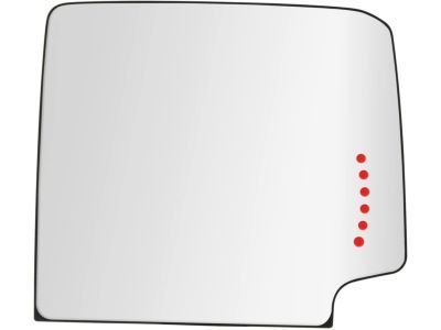 GMC Side View Mirrors - 23444109