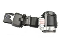 GM 19355802 Lap & Shoulder Belt, Black, Passenger Side