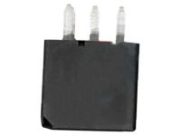 GMC Relay - 13503103 Fuel Pump Relay, Black