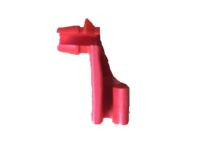 GM 88981031 Clip, End Gate Lock, Red
